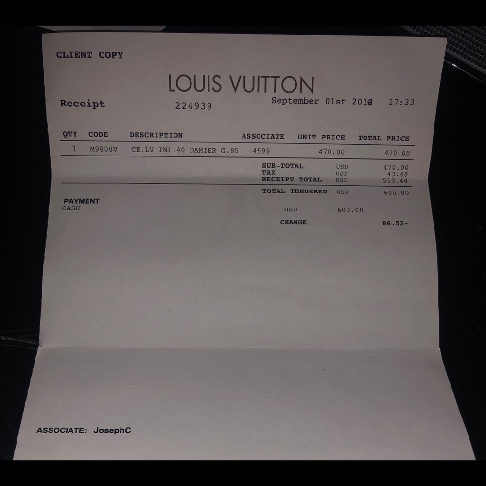 Men’s Louis Vuitton belt - Picture 4 of 4